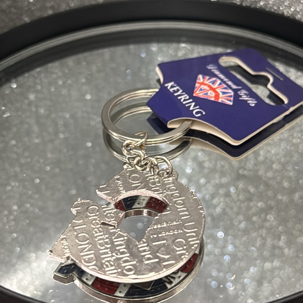Union Jack Keyring - Picture 2 of 2